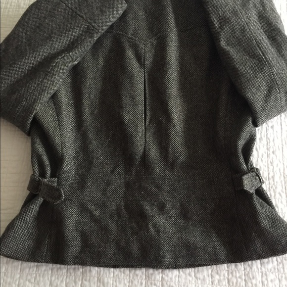 VTG Lauren Ralph Lauren wool tweed moto blazer/jacket - Picture 8 of 10